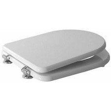 COPRIWATER COPRI WATER SEDILE WC BAGNO LEGNO MDF BIANCO GRANDE 45X37 FORMA A U