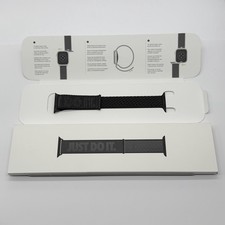 Originale Apple Watch Nike Sport Loop NERO/BIANCO VERTICE 49mm 46mm 45mm 44mm