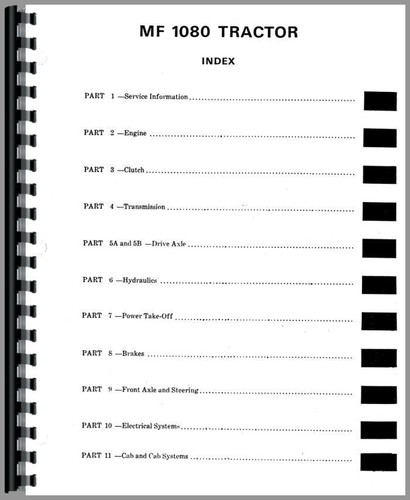 Manuale servizio trattore - di,