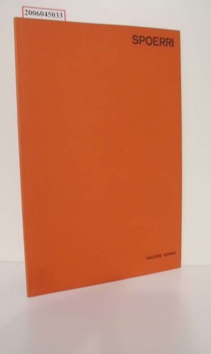 Daniel spoerri - daniel,