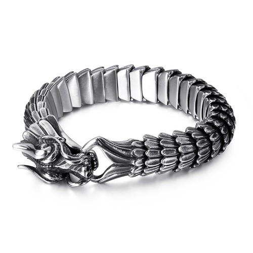 Bracciale uomo acciaio inox - uomo,