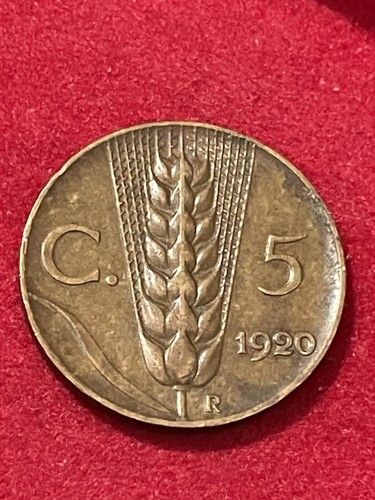 Cent centesimi spiga 1920 - centesimi,
