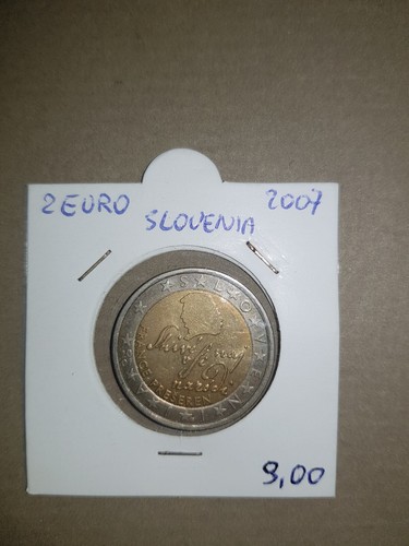 Moneta euro slovenia 2007 - moneta,