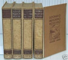 4 volumi DIZIONARIO ENCICLOPEDICO MODERNO Ed LABOR 1943 storia geografia