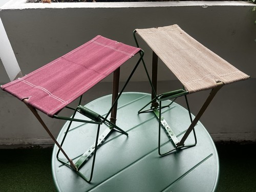 Sedia sgabello pieghevole - 2x,