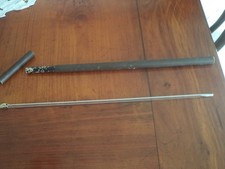 ANTICO TERMOMETRO IN VETRO LUNGO 47 CM - DEGLI INIZI DEL '900