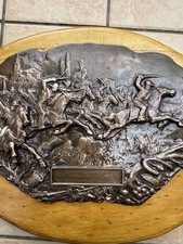 Bassorilievo In Bronzo Carica