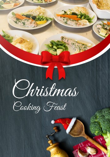Christmas cooking feast - christmas,