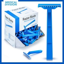 100 Rasoi per Tricotomia monolama non sterili - rasoio chirurgico monouso