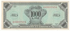 1000 AM LIRE SERIE 1943
