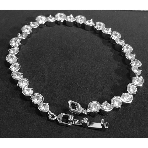 Donna 14k placcato oro bianco - donna,