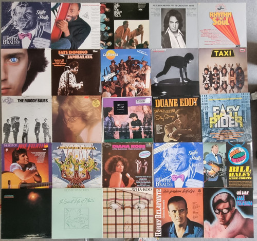 25x vinyl rock - vinyl, rock/pop/weitere