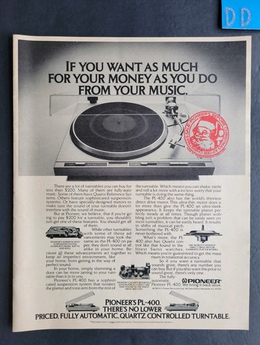 Pioneer 400 giradischi - pioneer, pl-400