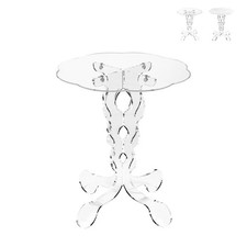 Tavolino alto rotondo 36cm da