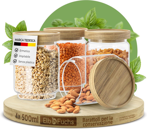 Set barattoli con coperchio - ®,