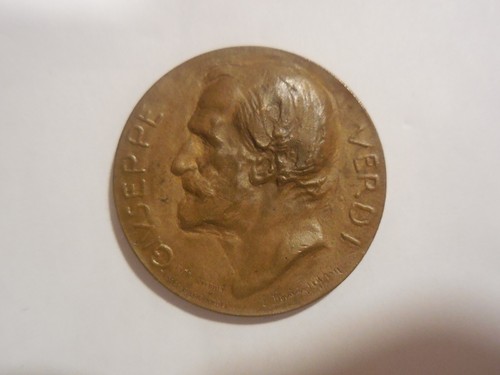 Medaglia giuseppe verdi - medaglia,