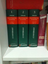 L'Universale Enciclopedia generale, 3 volumi A-Z. Le Garzantine