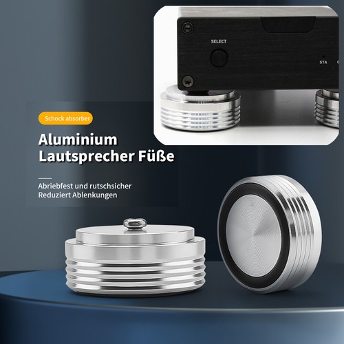 Alluminio hifi audio stand - 4x,