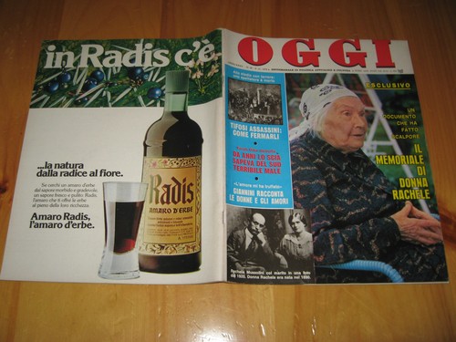 Oggi 1979 rachele - oggi, 1979/45=rachele