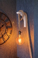 Lampada da Parete Staffa Legno