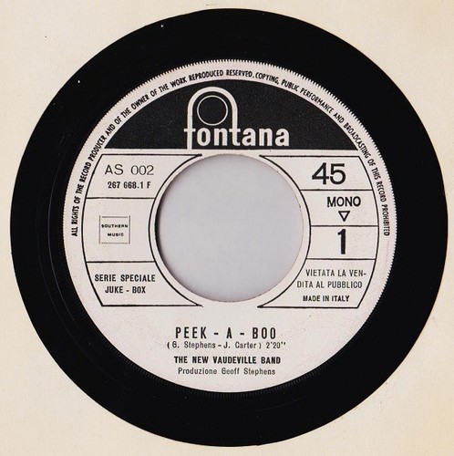 The new vaudeville band - new, /