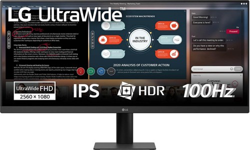 Monitor ultrawide lcd - 29",