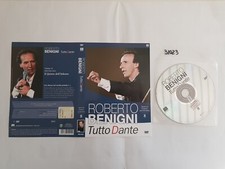 ROBERTO BENIGNI - TUTTO DANTE - 8 dvd + locandine - vedi descrizione oggetto