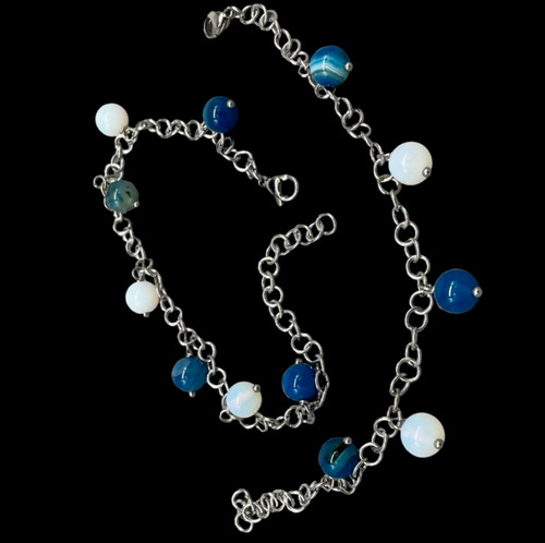 Bracciale cavigliera donna set - cavigliera,