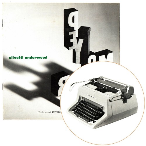 Macchina scrivere underwood - macchina, da
