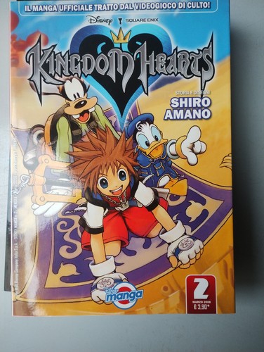 Kingdom hearts manga - kingdom,