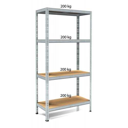 Scaffali metallo ripiani - scaffali, 4