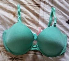 Reggiseno PINK reggiseno color tiffany Victoria's secrets sexy lurex glitter 