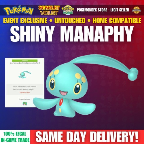 Shiny manaphy sinnoh - shiny,