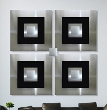 Quadro astratto metallo - quadro,