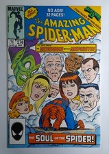 Amazing Spiderman 274 NM 1986.Mephisto,Kingpin,Zarathos,Beyonder App.