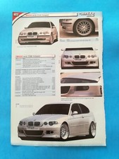 ARTICOLO DI GIORNALE MACCHINA TUNING BMW SERIE 3 DA COLLEZIONE - (77)
