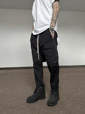 Rick Owens Cargo Pants Black