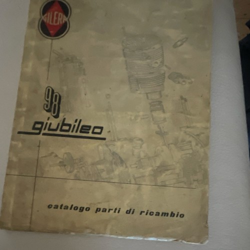 Gilera giubileo catalogo - gilera,