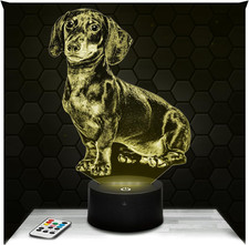 - Lampada 3D Bassotto Cane
