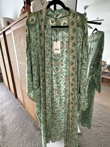 Maxi abito kimono spell folk - kimono,