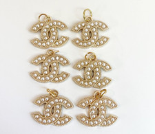 Designer Vintage Designer Pearl 22mm Pulsante TIMBRATO | Confezione da 6 pezzi