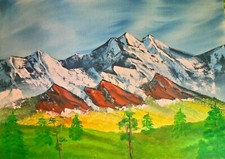 Quadro moderno olio tela - olio,