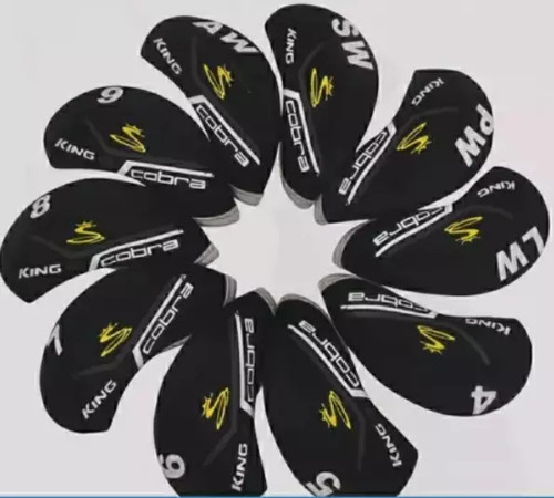 10pcs golf iron headcovers - 10pcs,