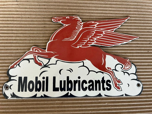 Insegna smaltata lubrificanti - insegna,