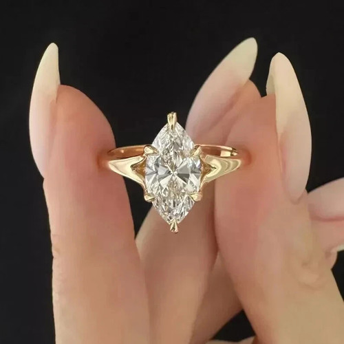 Anello solitario diamante