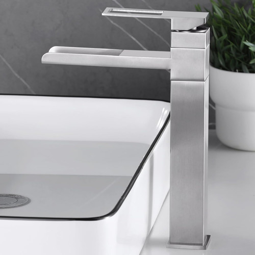 Rubinetto bagno lavabo - rubinetto, alto