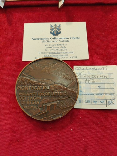 Medaglia impianto - mm, 75