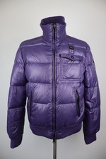 BLAUER GIUBBINO PIUMINO GIACCA UOMO TG  L MAN CASUAL VINTAGE JACKET PIUME LOGO