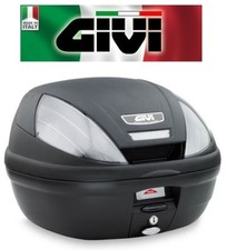 Bauletto nero goffrato