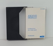 ARCHIVIO INDIRIZZI - MSX